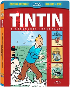 The Adventures of Tintin: Secret of Unicorn / Red Rackham's Treasure / Crab with Golden Claws (Blu-Ray)